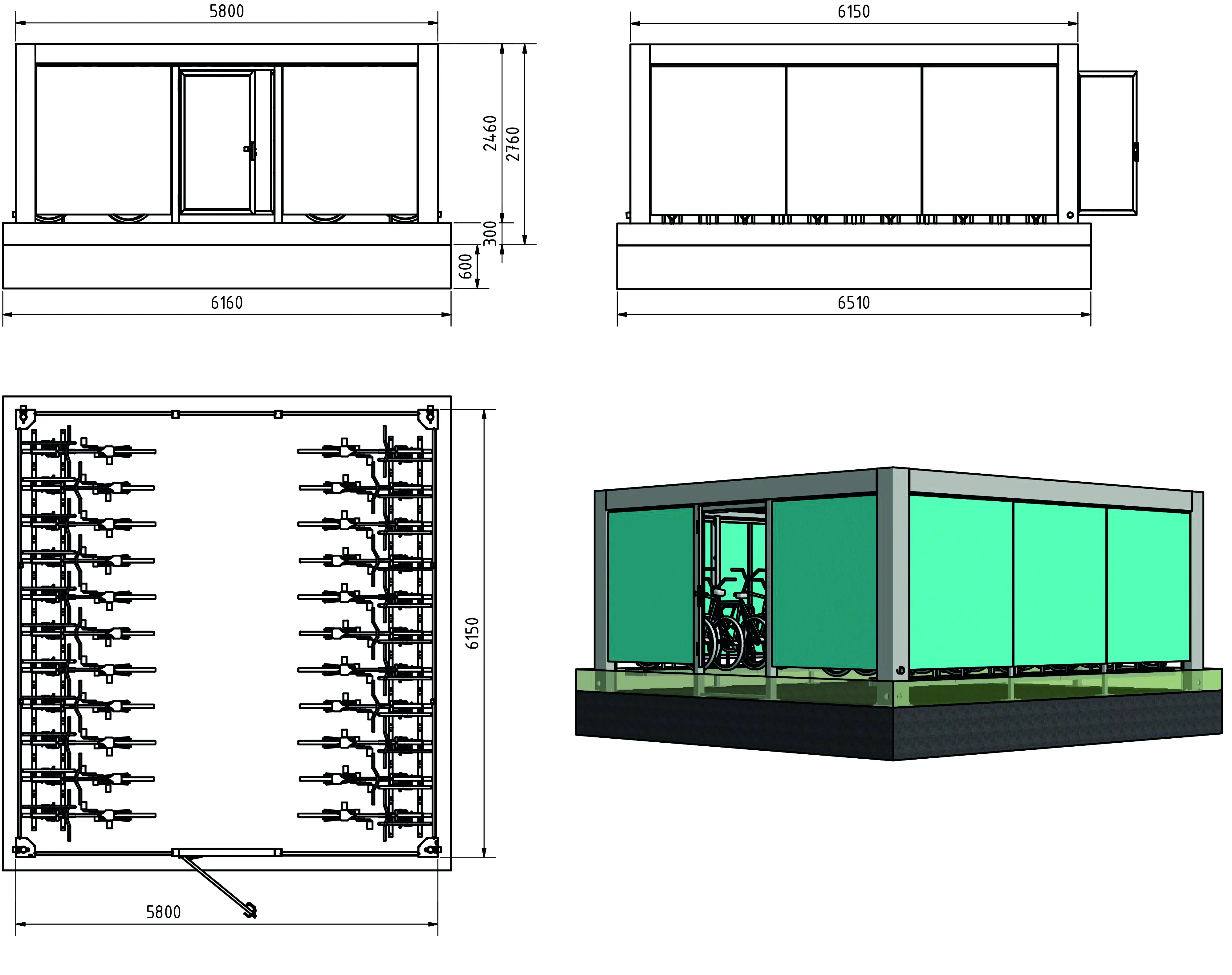KUBUS 580 mit Basic Plus 50 erweitert